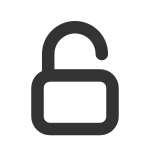 Unlocked SVG Icon